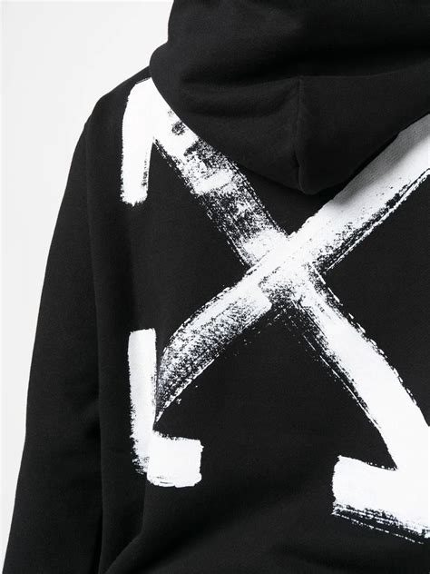 off white arrow hoodie fake
